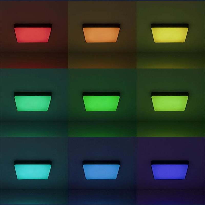 Cветильник 50 см, 95W, 3000-5500K, Citilux Купер CL724K95G1 RGB, черный