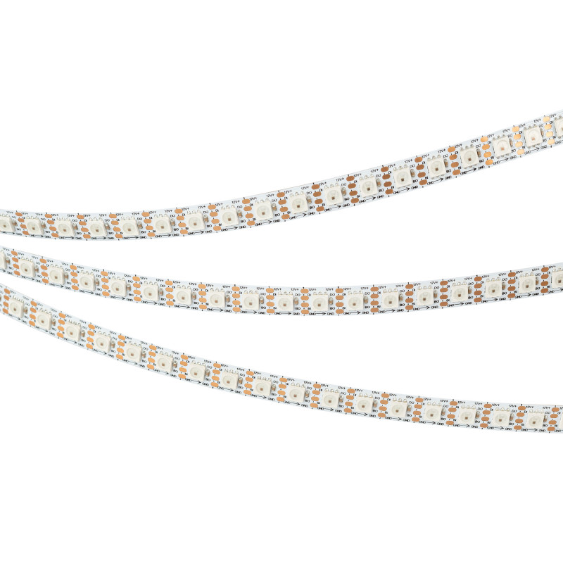 Лента SPI-B96-10mm 12V RGB-PX1-BPT (13 W/m, IP20, 5060, 5m) (Arlight, Открытый) 037868. Цена указана за 5 метров. Продается кратно 5 метрам.