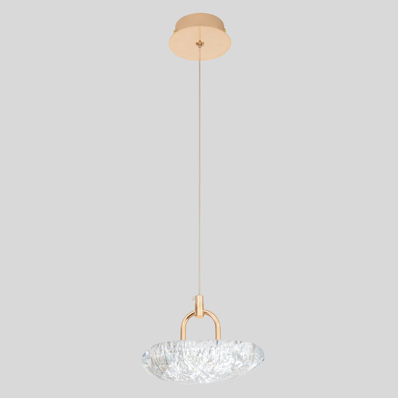 Светильник 17 см, 9W, 3000-6000K, Crystal Lux FELICIDAD SP9W LED, золото