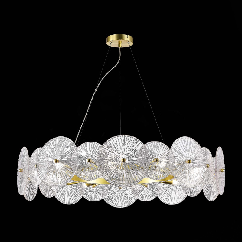 Люстра 80 см ST LUCE FLERO SL1657.203.10 Золотистый