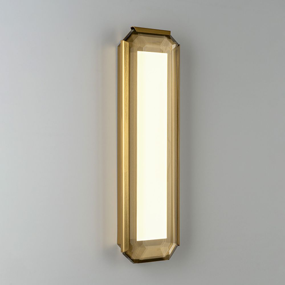 Бра 12*5*-38,5 см, *LED*8W, 4200K, Modelux  ML.588.380 BS, Латунь