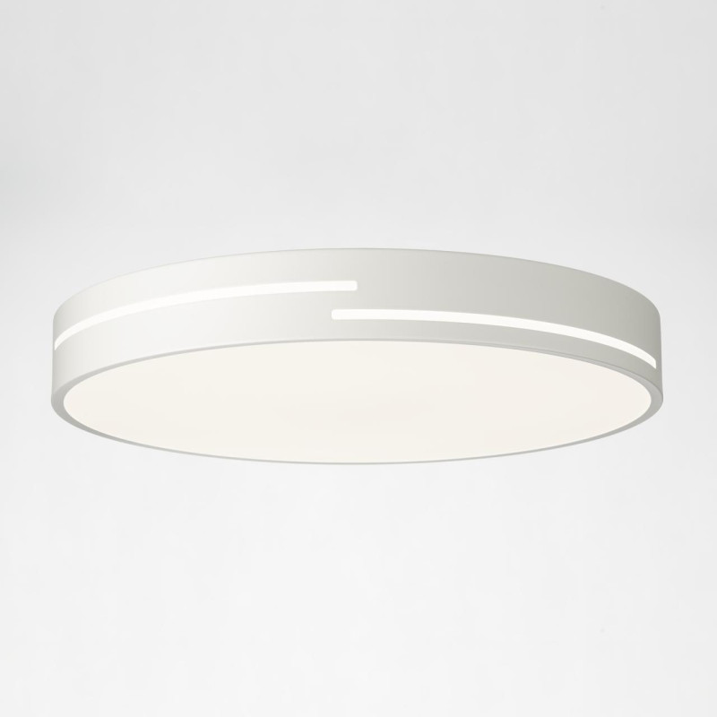 Светильник потолочный 40 см, 32W, 3000-4000-5000K Citilux CL72470GL0 Купер Лайн Белый с RGB