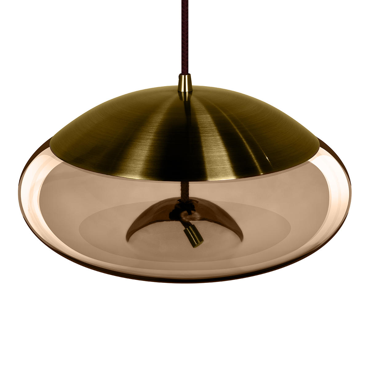 Подвесной светильник 20*13 см, 1*LED*5W LOFT IT Knot 8135-D mini латунь