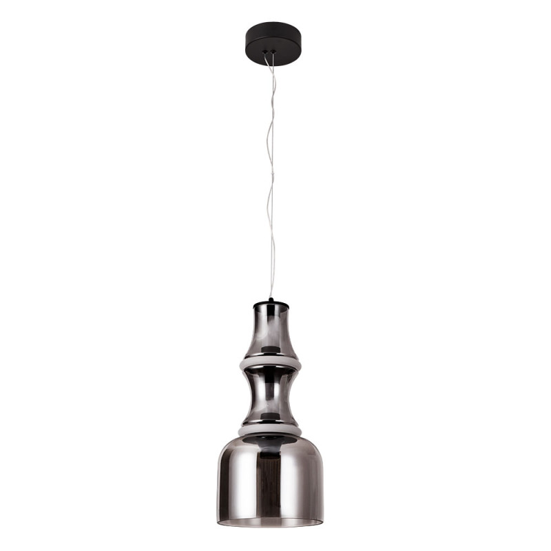 Подвесной светильник 23 см, 23W, 3000K, Divinare Volturn 1243/06 SP-22, черный