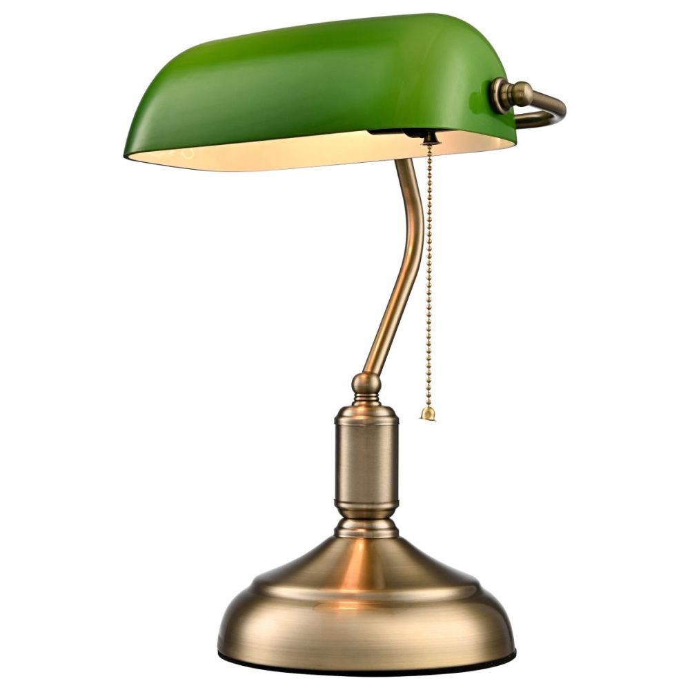 Настольная лампа 38 см, Velante 322-504-01, бронза