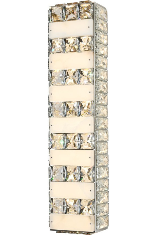 Бра 13*15*60 см,  LED, 30W, 3000-6000K, Stilfort Cerruti 4015/09/01W хром