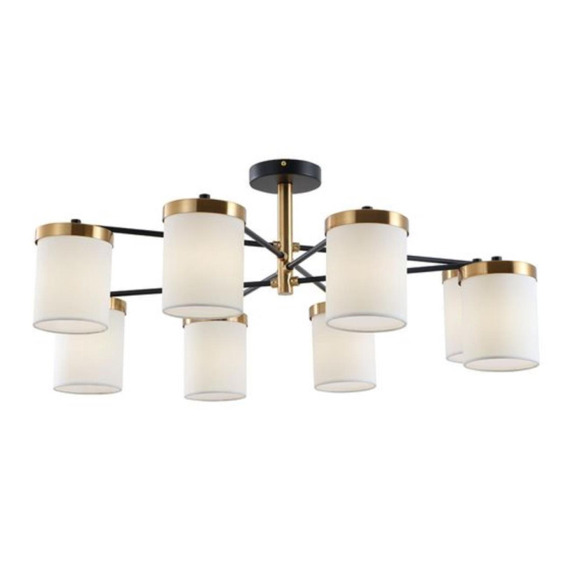 Люстра потолочная 82*35 см, 8*E14 ARTE Lamp MODELLO A4099PL-8BK черный