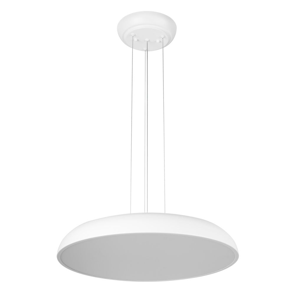 Подвесной светильник 50 см, 36W, 4000K, Loft IT Dime 10371P White, белый
