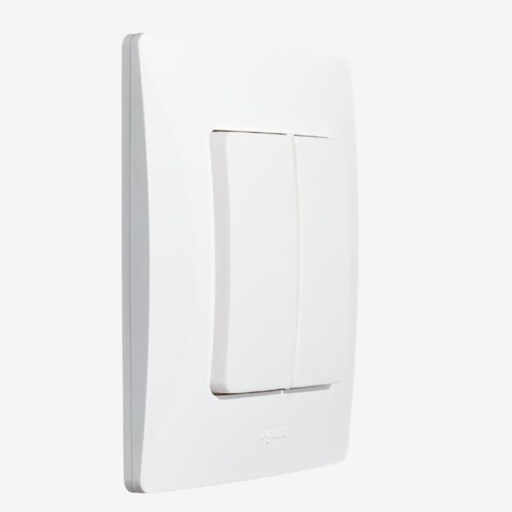Радиовыключатель клавишный HiTE PRO LE-2 (белый) HPSW-LE2-WH-FR