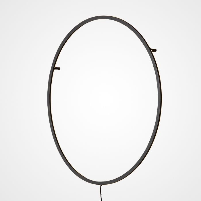 Бра GUARD LUX D100 Black 100*100*100 см, 1*LED*57W, 3000, 4000, 5000K, ImperiumLoft guard-lux01, Чёрный