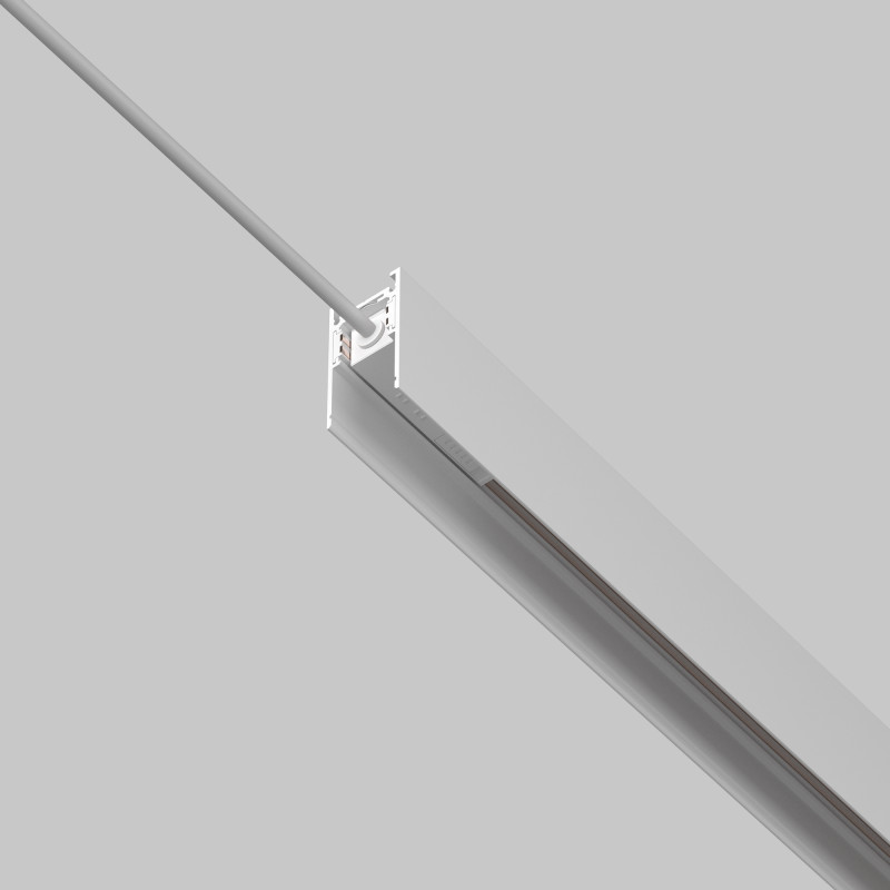 Подвод питания 35*1,7*1,9 см, Maytoni Technical Accessories for tracks Exility TRA034B-42W-1 белый