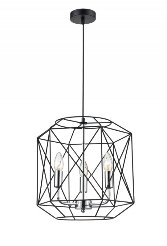 Подвесной светильник  35*161 см, 3*E14 хром Vele Luce Evans VL4032P03