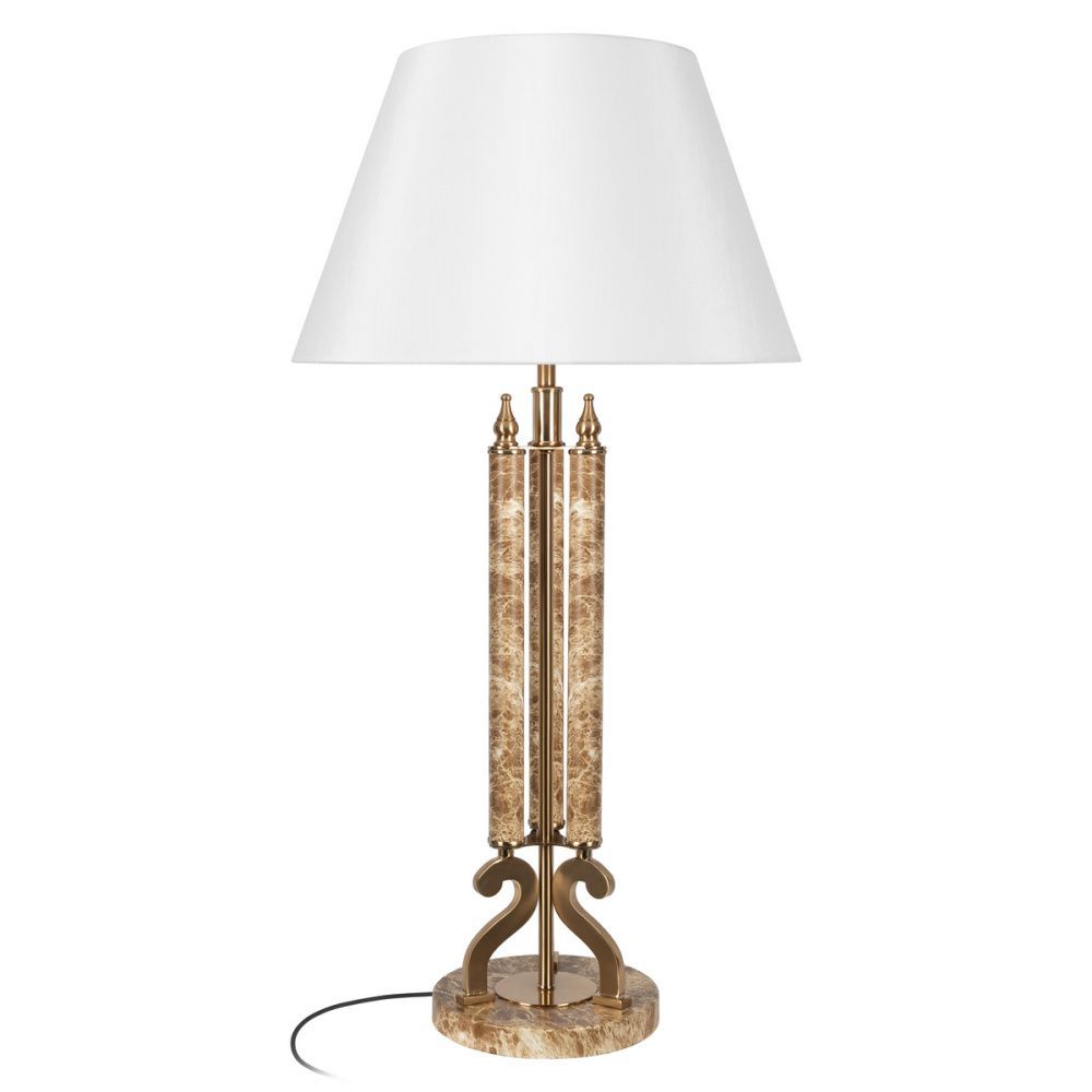 Настольная лампа 83 см, Loft IT Vein 10443T/A, бронза