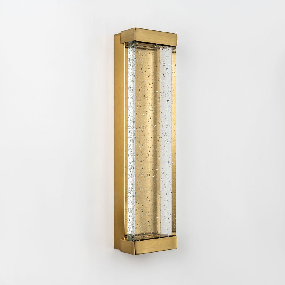 Настенный светильник 10*42 см, LED 12W 3000-6000K MODELUX ML.544.420 BS латунь