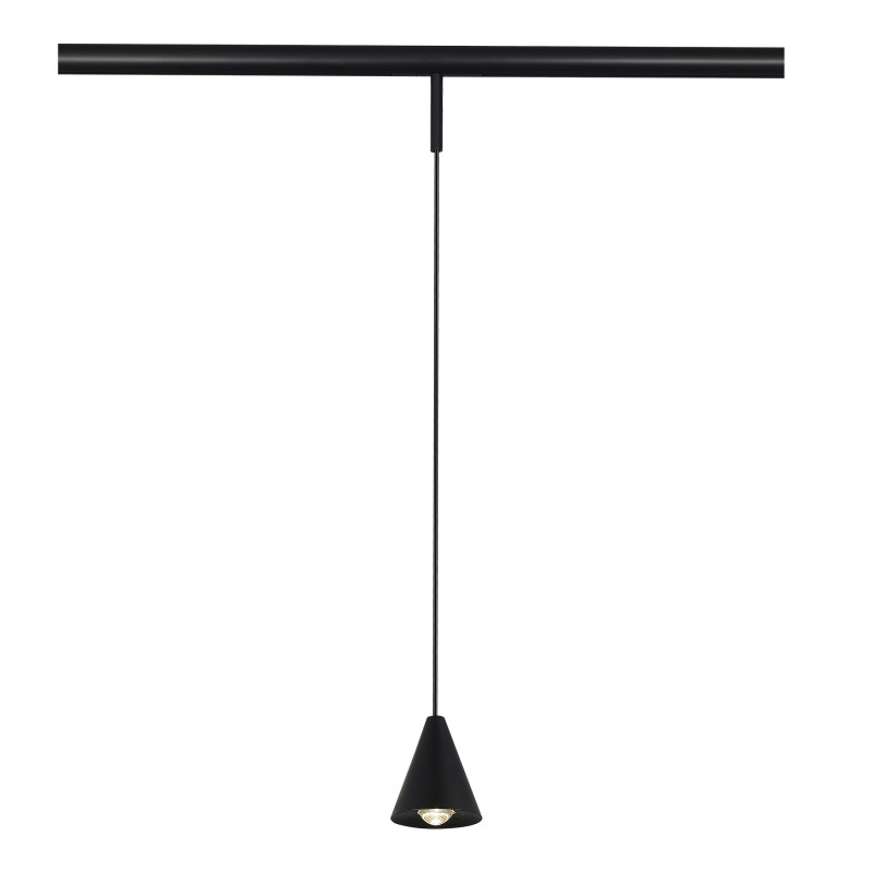 Магнитный трековый светильник SUPER5 8*9,8 см, 1*LED 5W 4000K ST LUCE ST689.446.05 черный