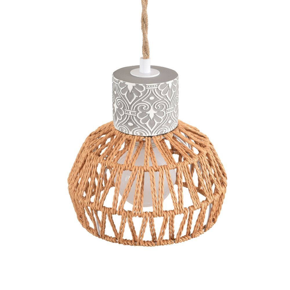 Светильник 20 см, Lumion 8367/1A, белый-серый