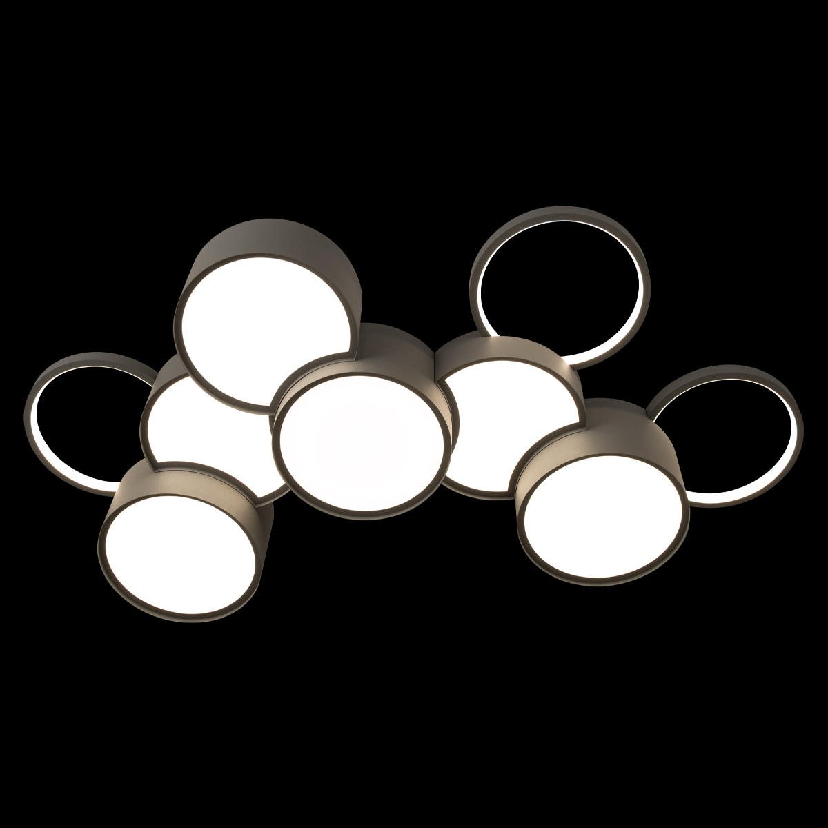 Светильник 103 см, 63W, 4000K, Loft It Pin 10317/9 Grey, серый