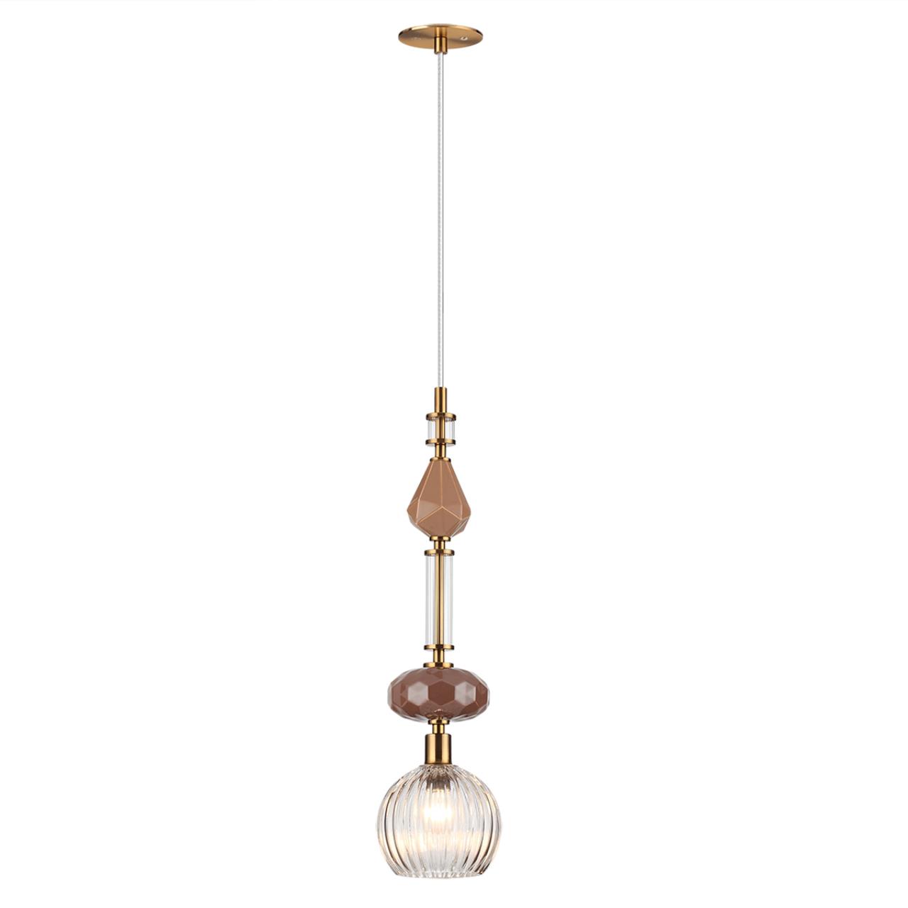 Подвес 1*E14*1*40W Odeon Light Terra 5414/1C, античная бронза