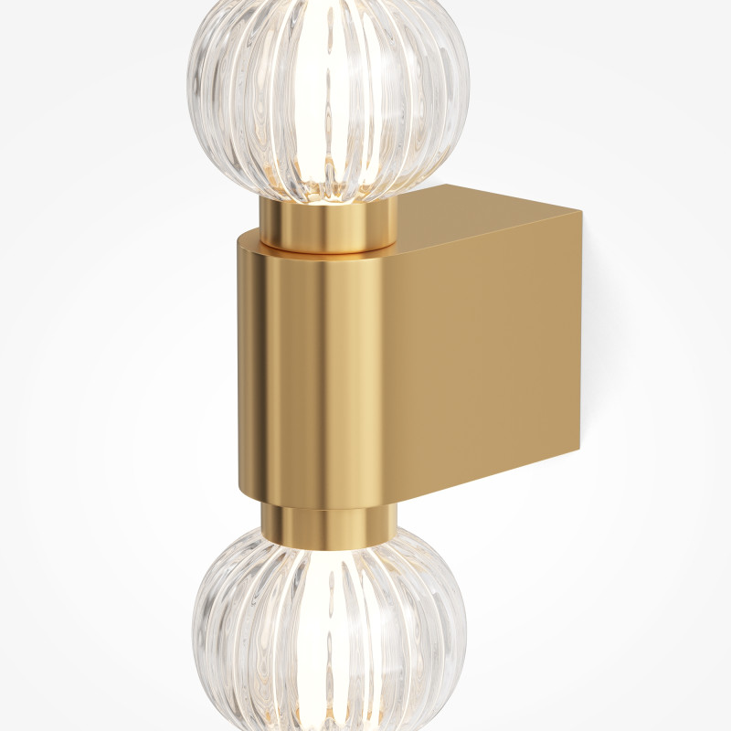 Бра 13,5*9*76 см, LED, 19W, 3000К, Maytoni Amulet MOD555WL-L13G3K золотой