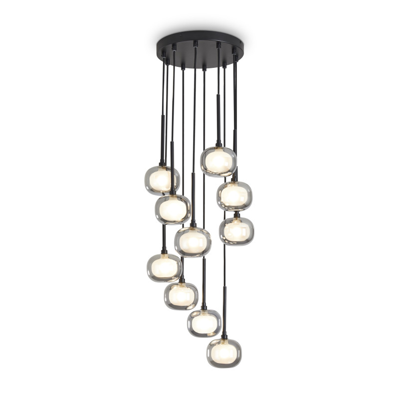 Светильник 37 см, Freya Modern FR5435PL-10B, черный