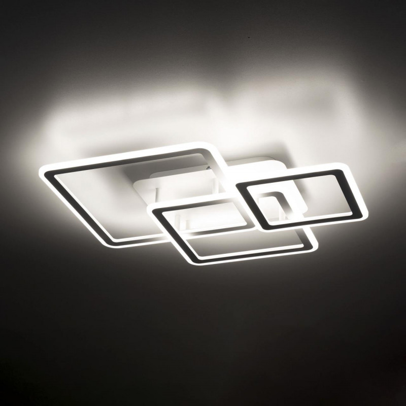 Люстра RGB 65*51*11 см, LED*70 W, 3000-5500 К, Белый Citilux Тринити CL238230E