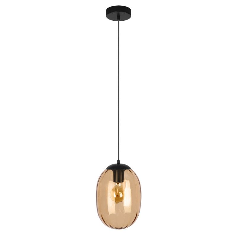 Подвесной светильник *18*-27,5 см, 1*E27*40W, LOFT IT Bubble 10427 Brown, черный