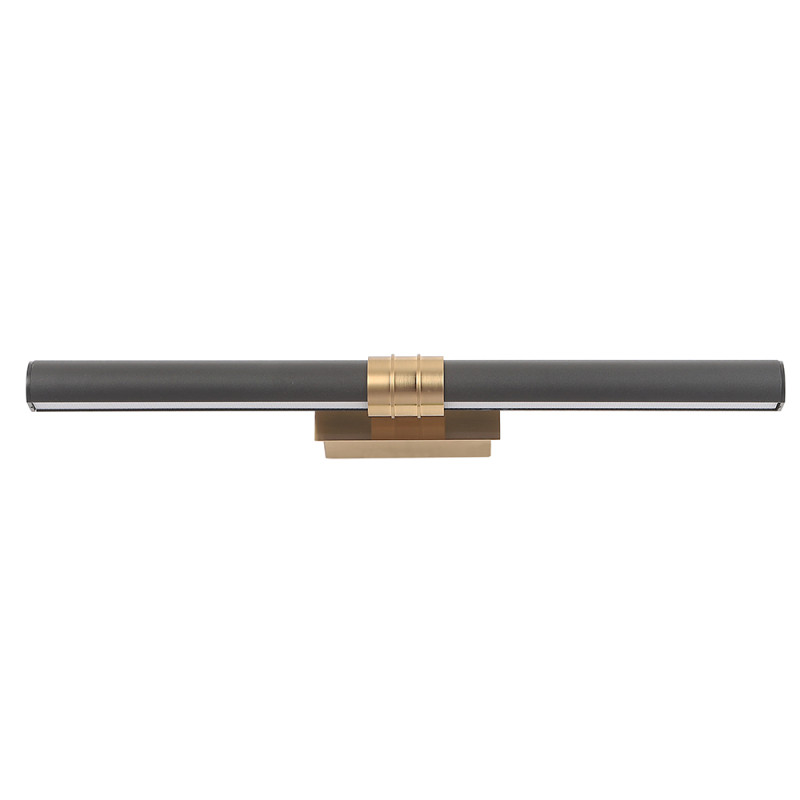 Бра 48*5 см, LED*10W 3000K Черный/Латунь Crystal Lux PRADA AP10W BLACK