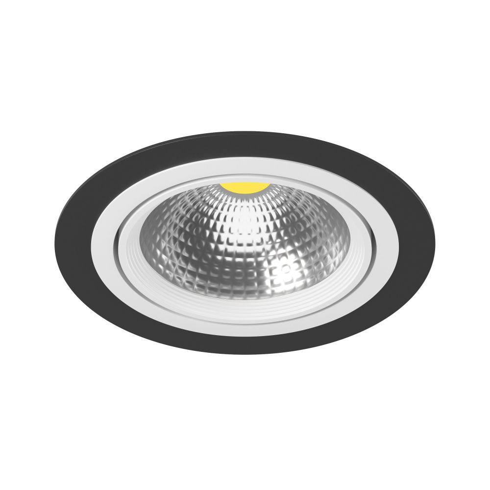 Встраиваемый светильник Light Star Intero 111 i91706, черный-белый