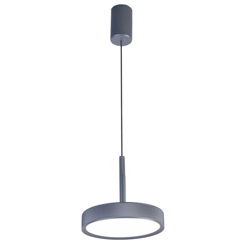 Подвесной светильник 12,5*180 см, LED, 10W, 4000К, Favourite Piller 4508-1P серый