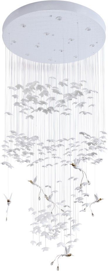 Люстра подвесная 100 см, Stilfort 4041/01/300P, белый