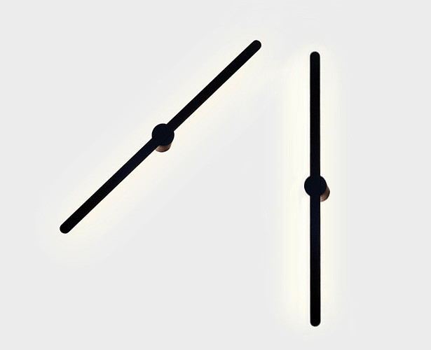 Бра 6,5*80 см, ITALLINE  IT08-8020 black
