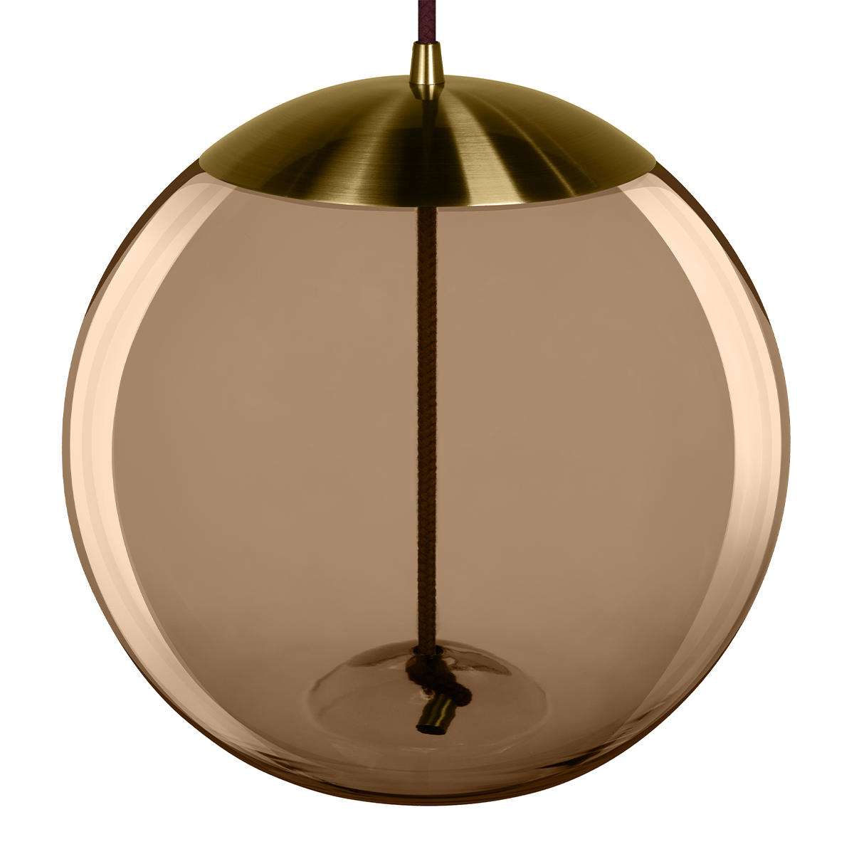 Подвесной светильник 20*20 см, 1*LED*5W LOFT IT Knot 8135-B mini латунь