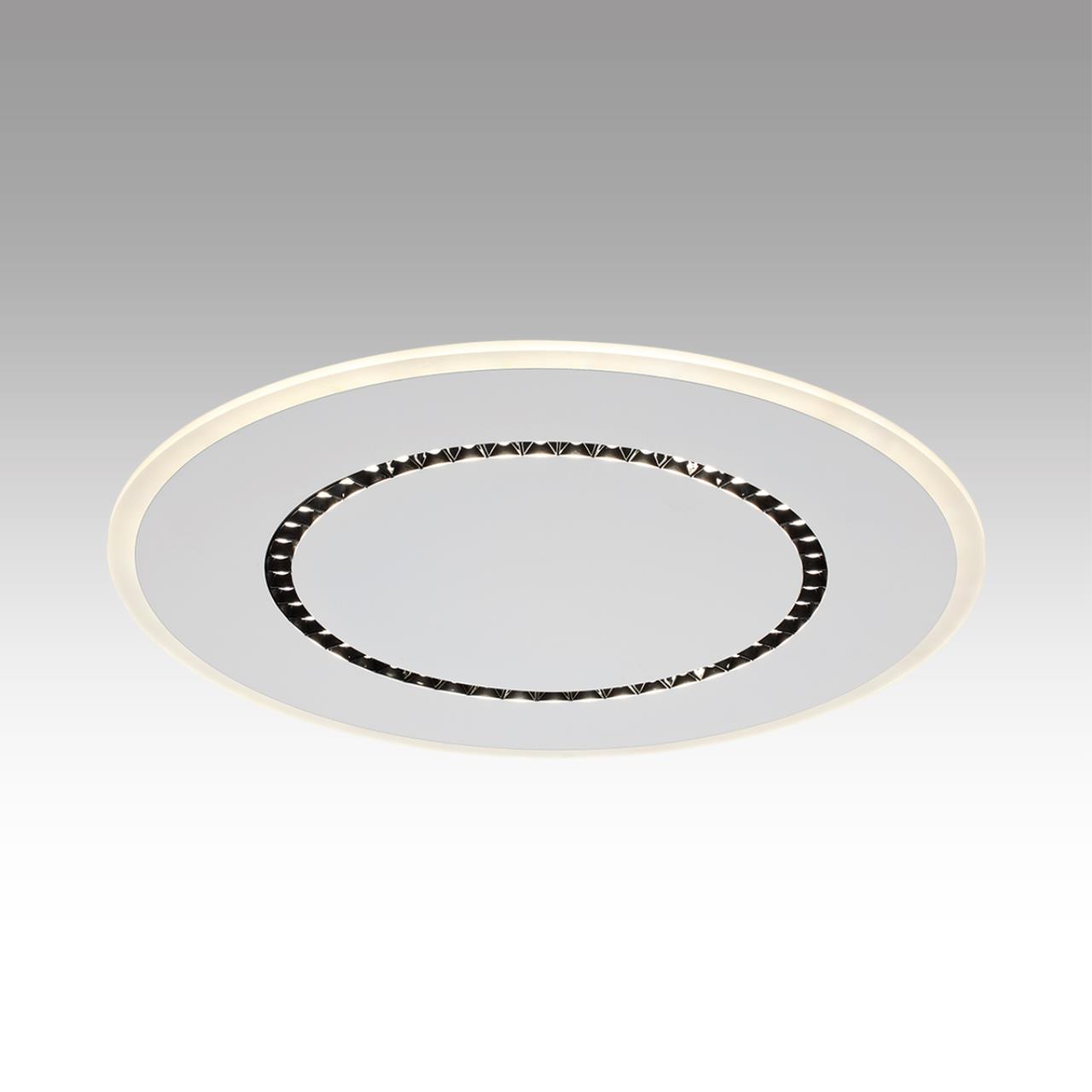 Потолочный светильник *61,8*3,5 см, LED 2*44W, 3000-4300-6350 К, Sonex Cosmo 7663/44L, белый