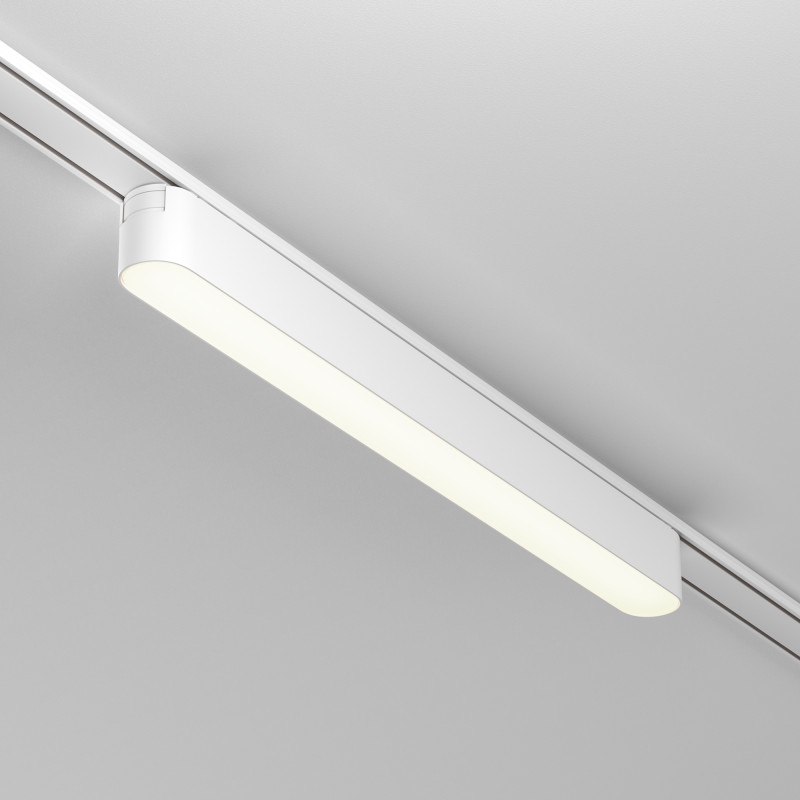 Трековый светильник 2,5*33*2,75 см, LED 16W, 4000К, Белый Maytoni Basis TR080-1-18W4K-W