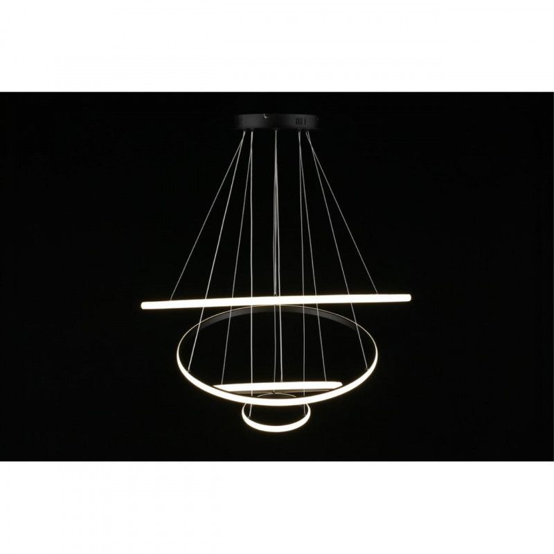 Каскадная люстра 80*60-150 см 100W, 4000K, Aployt JANINA APL.018.03.100, черный