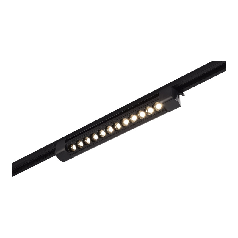 Трековый светильник 4,9* см, LED*1*10W, 4000K, St Luce Однофазная Трековая Система ST367.446.10, Черный