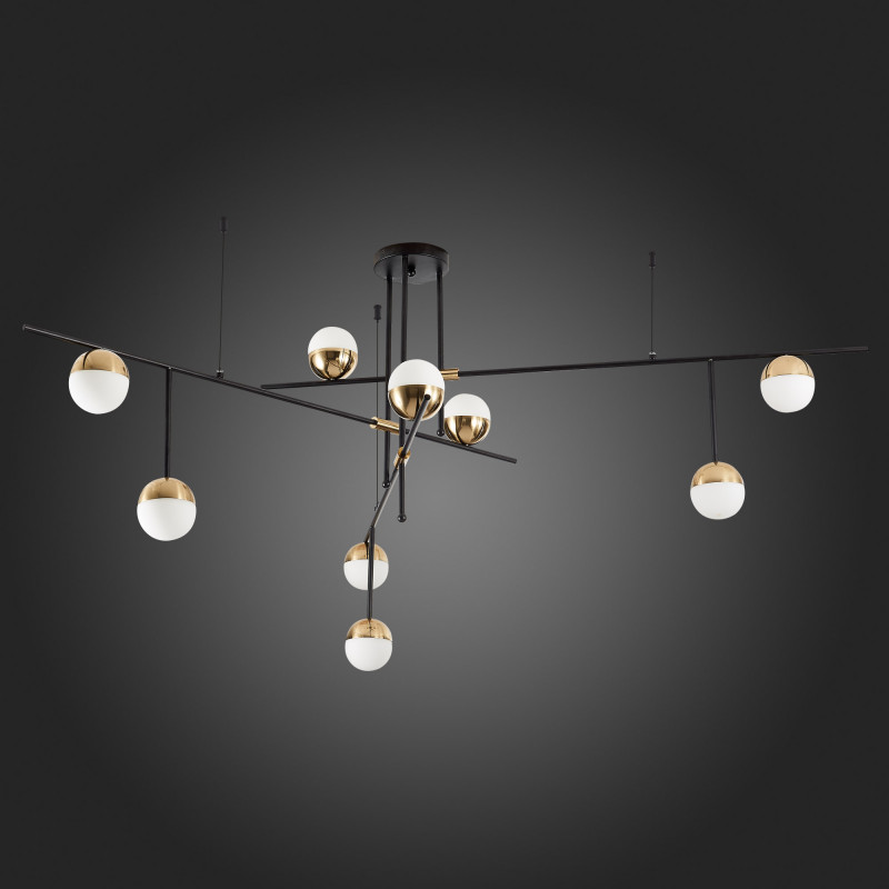 Люстра потолочная 164 см, ST LUCE ALBERO SL1507.422.09 Черный