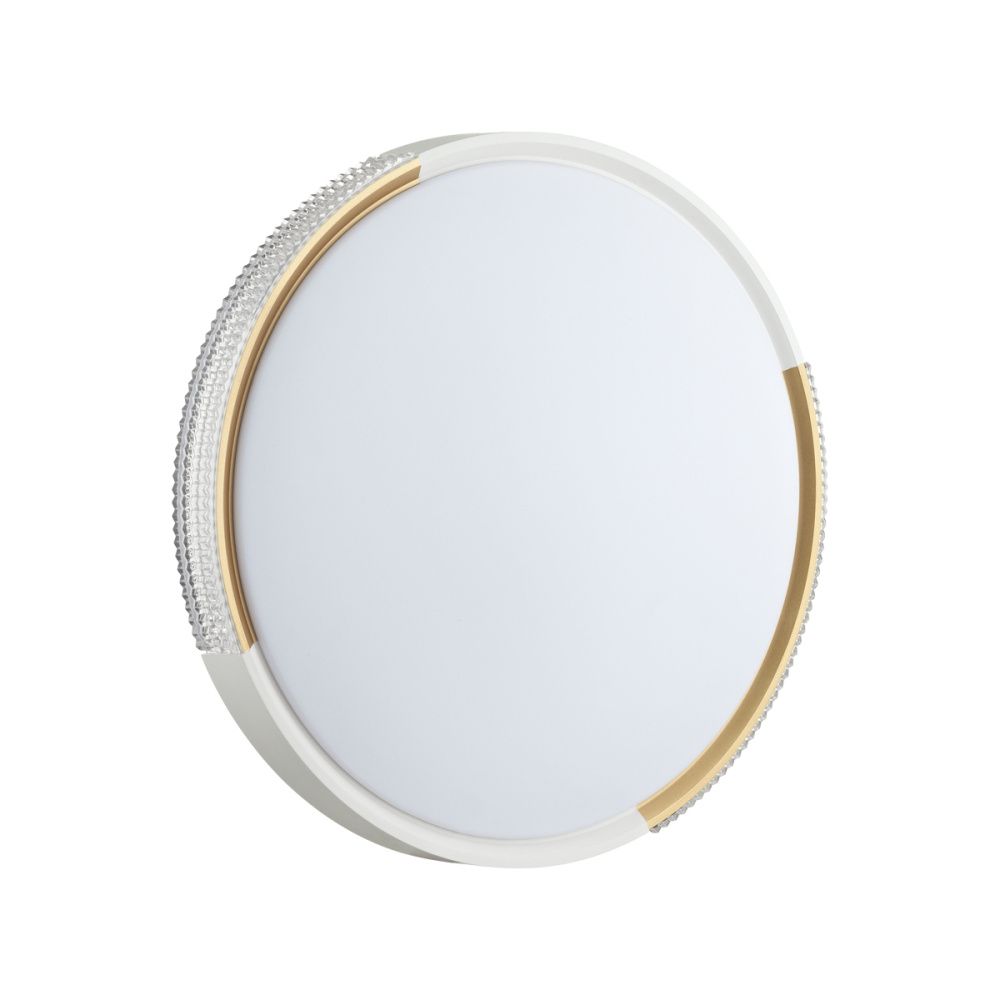 Светильник 49 см, 76W, 3000-6000K, Sonex 7612/ELN, белый-золотистый