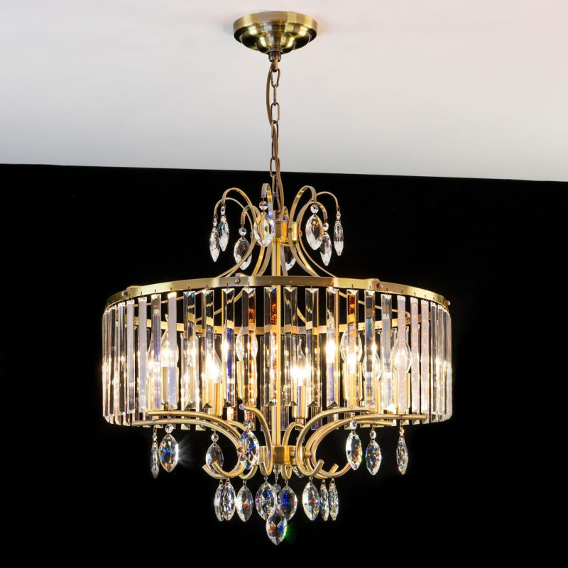Люстра 59 см Citilux Инга CL335183 бронза
