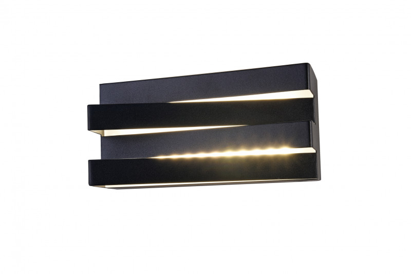 Бра 9*21*11 см, 12W, 4000К черный Vele Luce Rialto VL8122W11