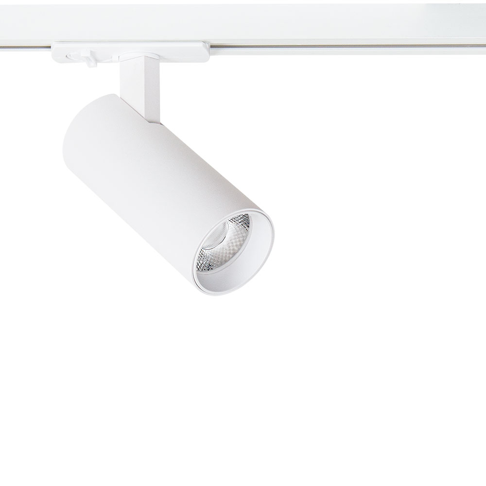 Трековый светильник *11,5*5 см, 1*LED, 10W, 4000K Arte Lamp Bene A1945PL-1WH, Белый