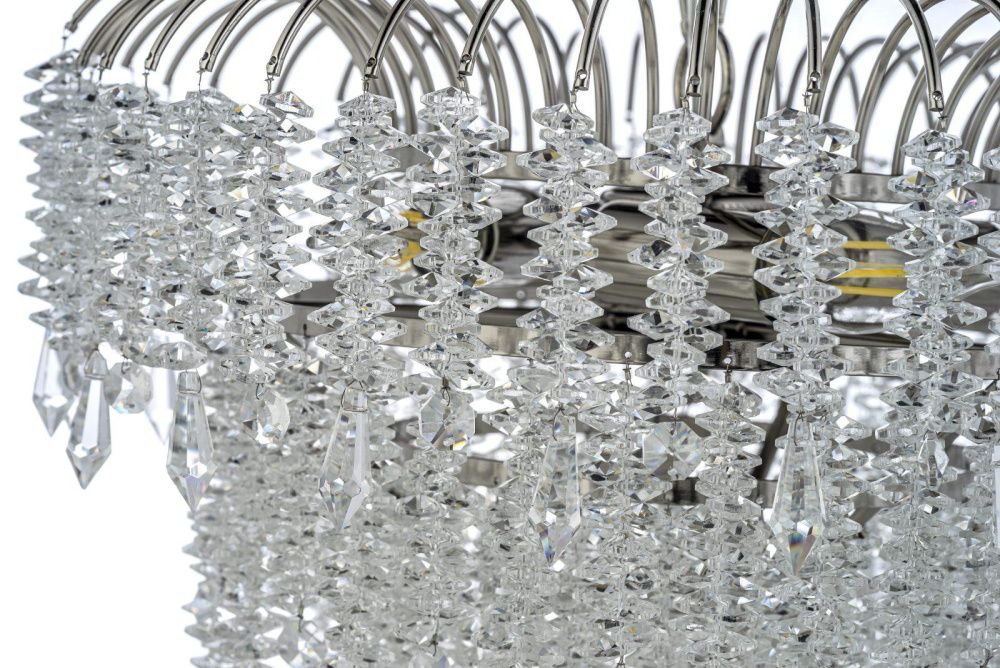 Люстра подвесная *39*40 см, 5*E14*40W, Arti Lampadari Ferla Ferla E 1.5.32.105 N, никель