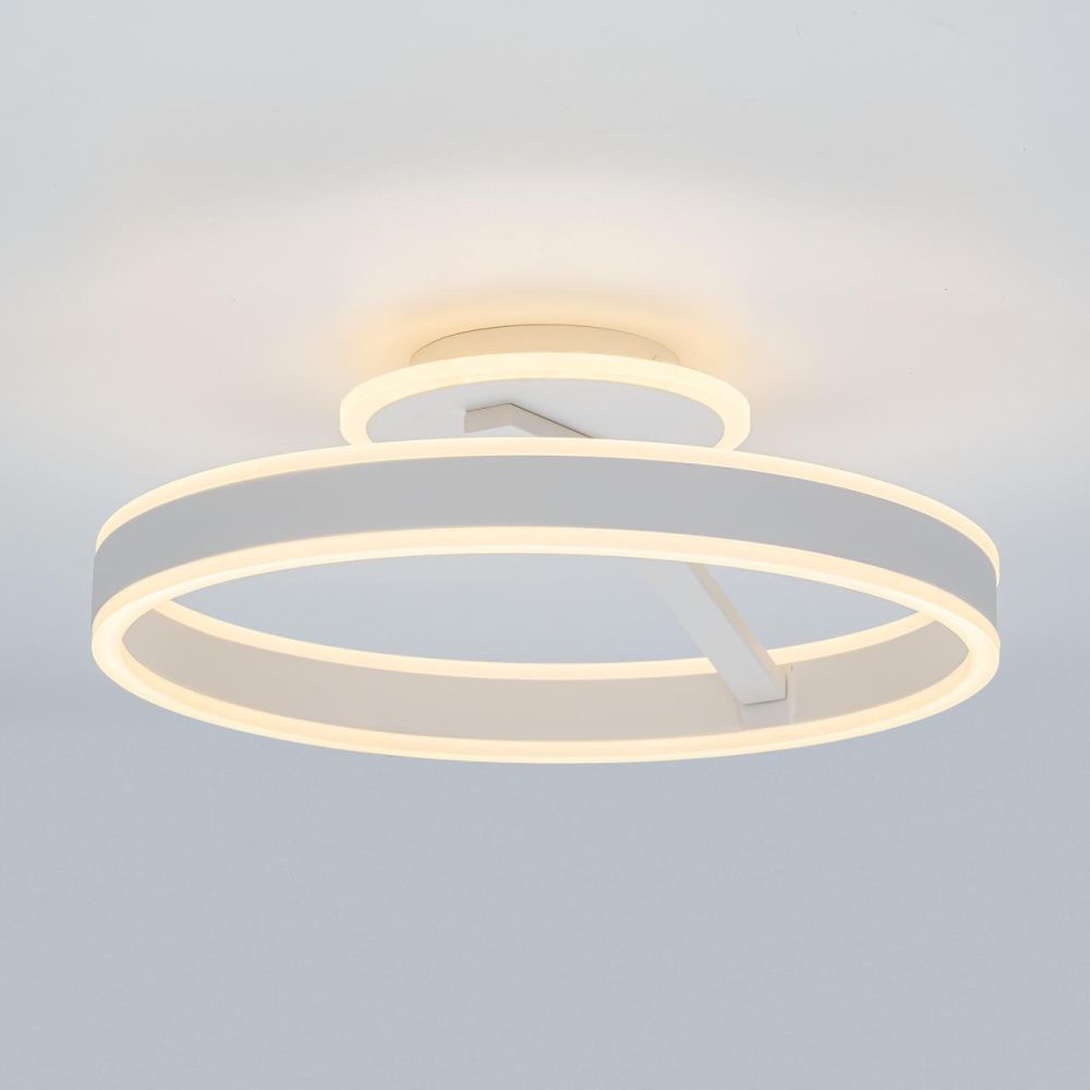 Светильник 40 см, 50W, 3000-5500K, Citilux Дуэт CL719740 LED, белый