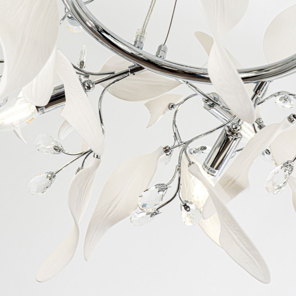 Люстра *80*56 см, Е14*140W, Modelux  ML.6808.800P CR, Хром