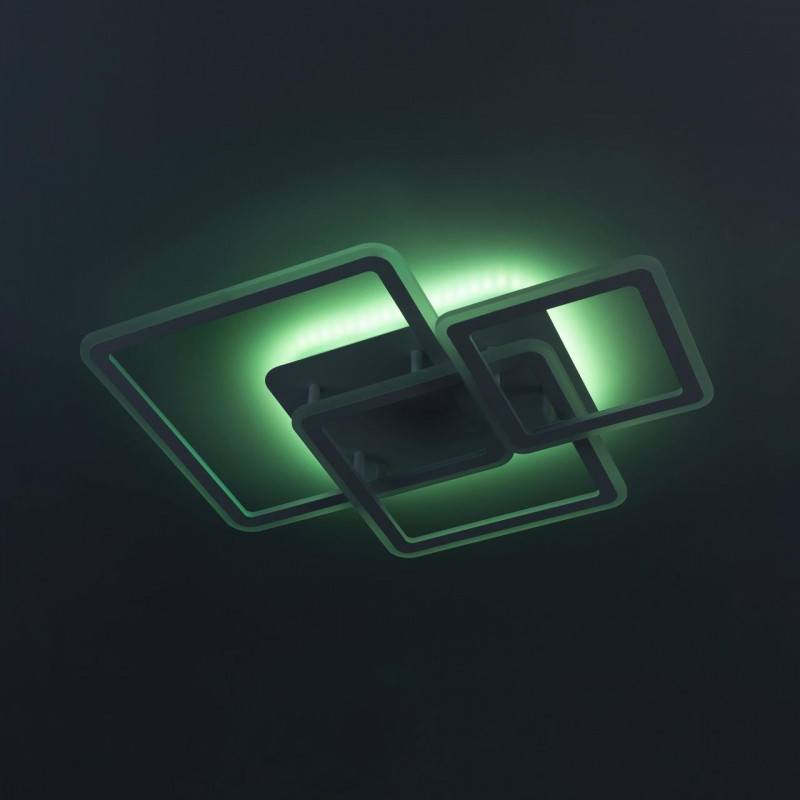 Люстра RGB 65*51*11 см, LED*70 W, 3000-5500 К, Белый Citilux Тринити CL238230E