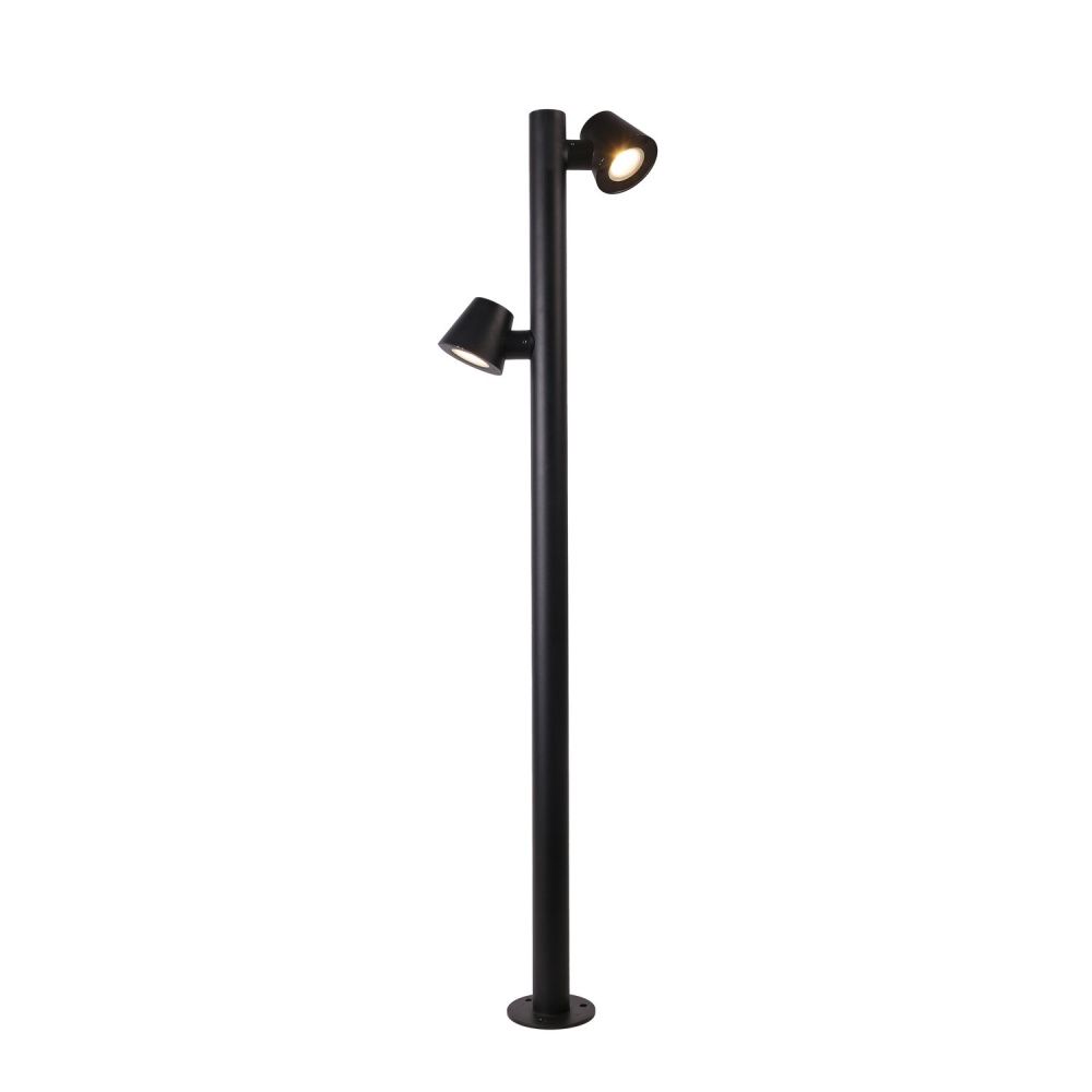 Уличный столб 35*5*120- см, *LED*20W, Favourite Bio 4744-2F, черный