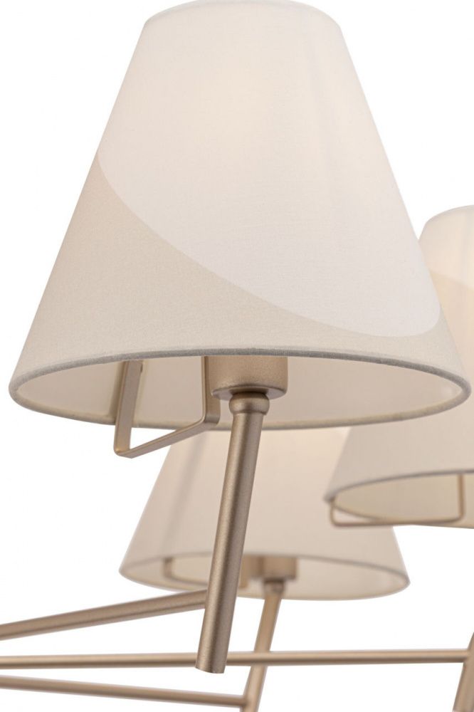 Потолочная люстра Freya Vanessa FR5084PL-07G, диаметр 88 см, серебро