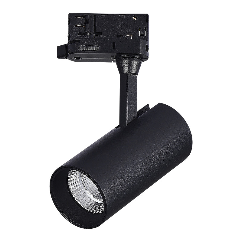 Трековый светильник 13*6 см, 10W 3000K ST LUCE Трехфазная трековая система ST661.436.10 Черный