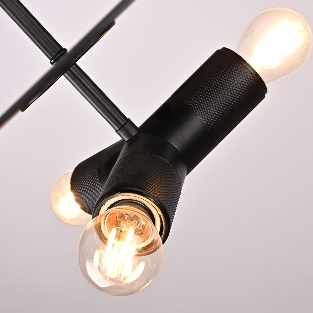 Люстра RH Utilitaire Disk Triple Pendant Black 46*46*21 см, 3*E27*60W, ImperiumLoft 40.234, Бронзовый