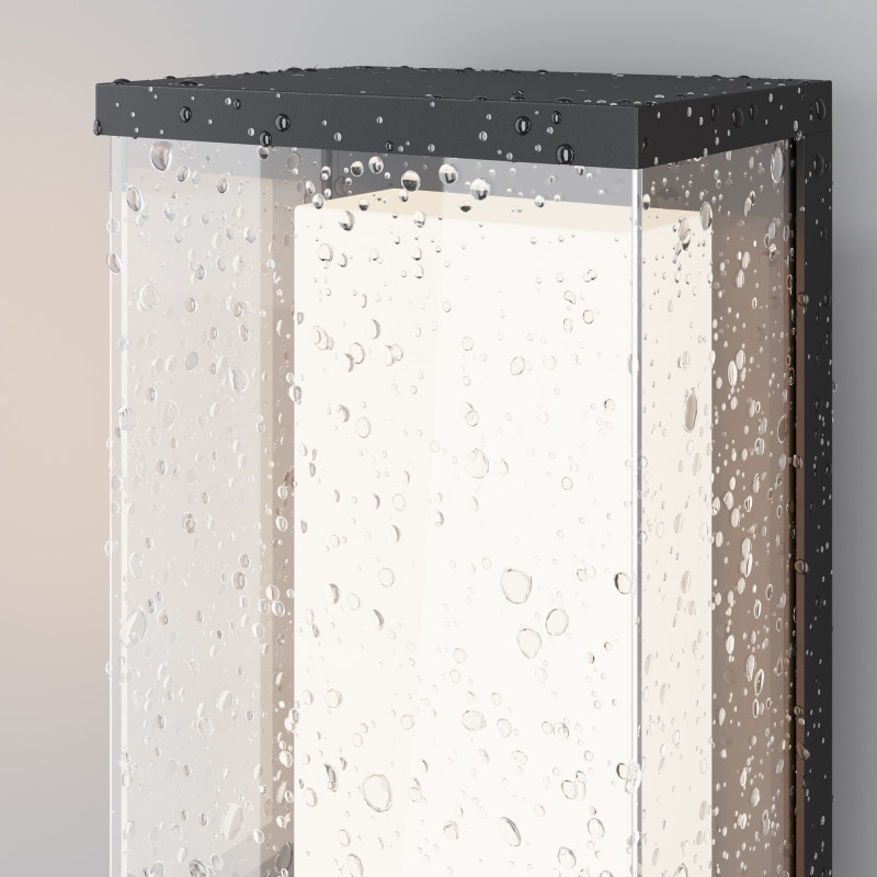 Светильник настенный 15,2*11,5*26,5 см, LED, 10W, 3000К, Maytoni Baker Street O021WL-L10B3K черный